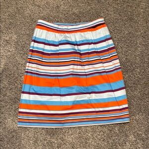 Striped Multicolor Women's Skirt